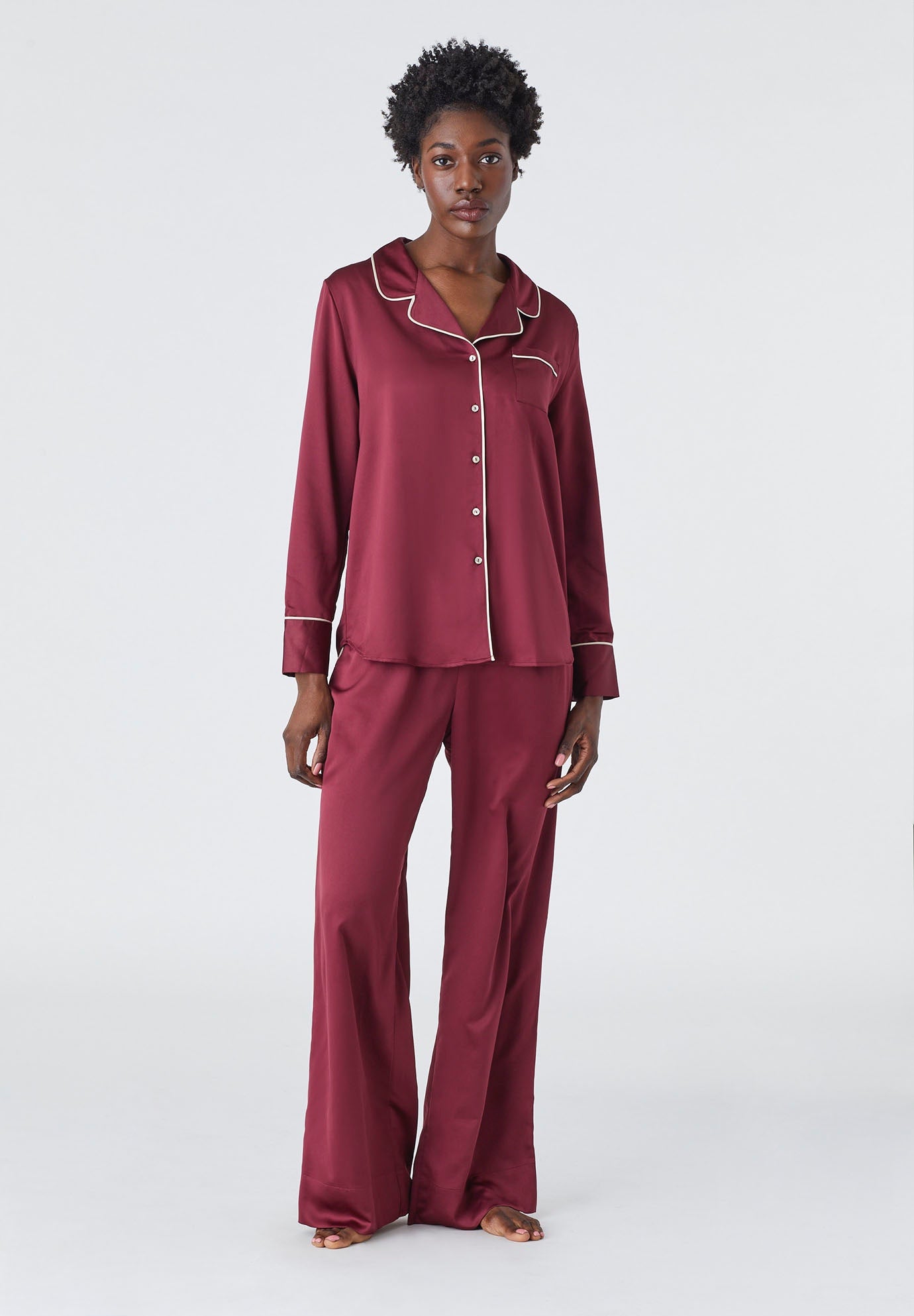 The Pajama Set - Recycled Satin image number 0