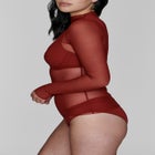 The Mockneck Top - Mesh image number 2