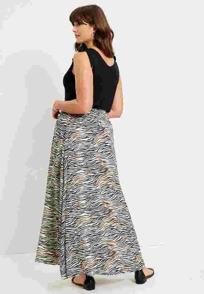 Georgette Ankle Skirt image number 1