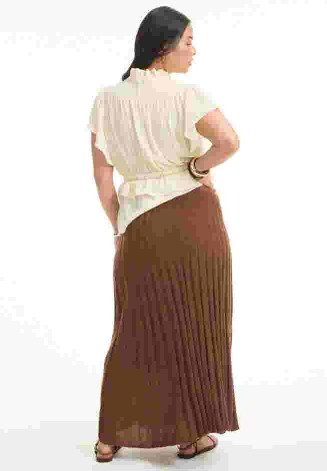 Pleated Midi Skirt image number 1