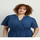 Eyelet Tiered Dress image number null