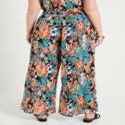 Wide-Leg Georgette Pants image number null