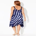 Tie-Dye Flare Cover Up Dress image number null