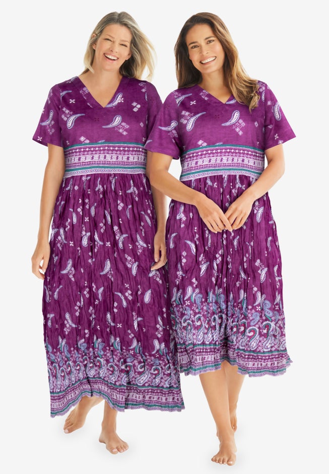 Crinkle Cotton Lounger image number 4