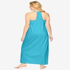 Breezy Eyelet Knit Long Nightgown image number null