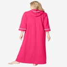 Long French Terry Robe image number null