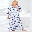Long French Terry Robe image number null