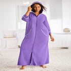 Long French Terry Robe image number null