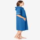 Short French Terry Robe image number null