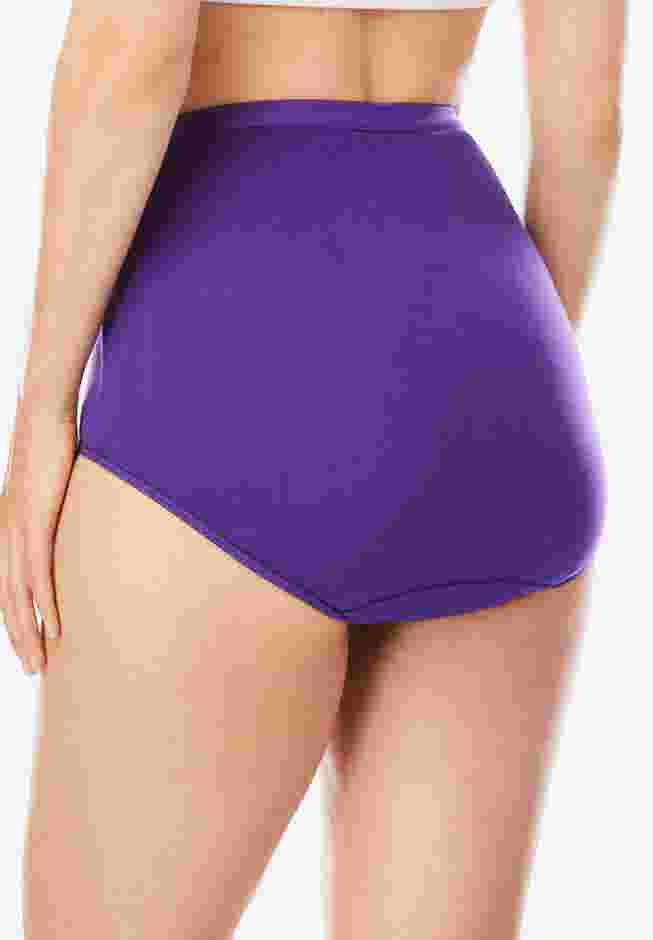Full Coverage Stretch Cotton Brief 5-Pack image number 3