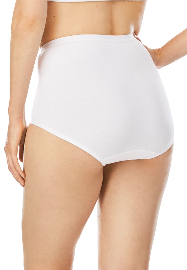 Full Coverage Stretch Cotton Brief 5-Pack image number 4