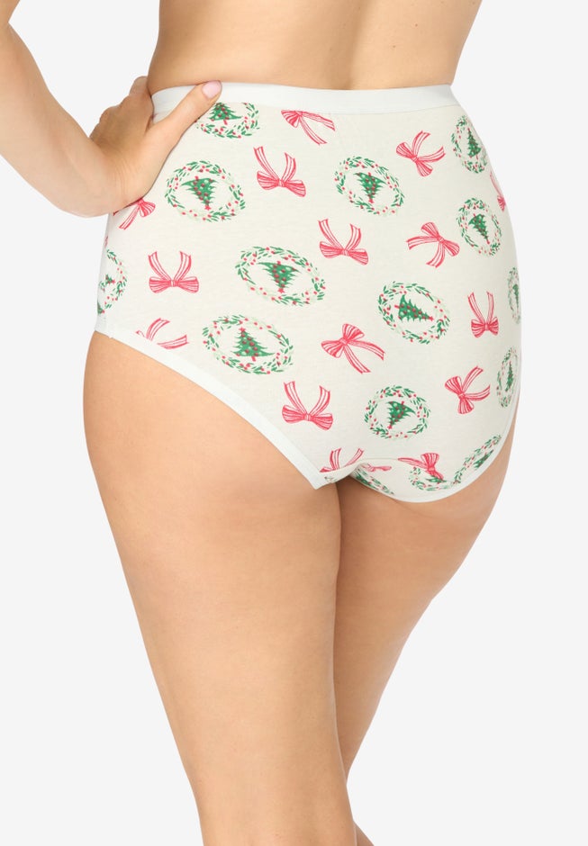 Full Coverage Stretch Cotton Brief 5-Pack image number 1