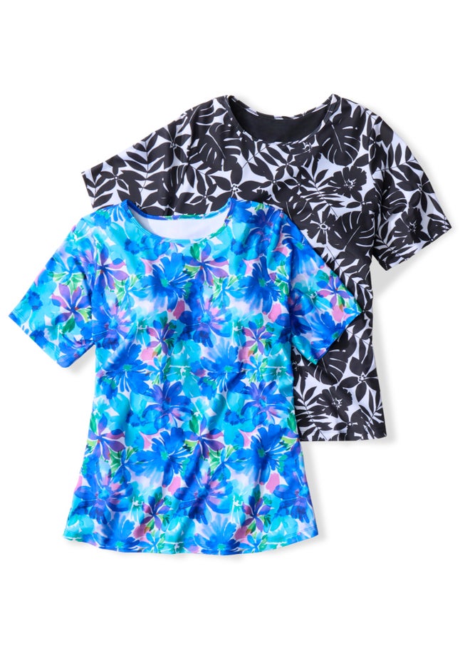 Cross-Back Swim Tee image number 3