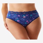 Lace Waist Hi-Cut Brief 3-Pack image number null