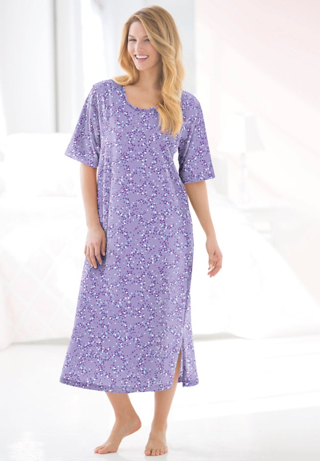 Long Tagless Sleepshirt image number 4