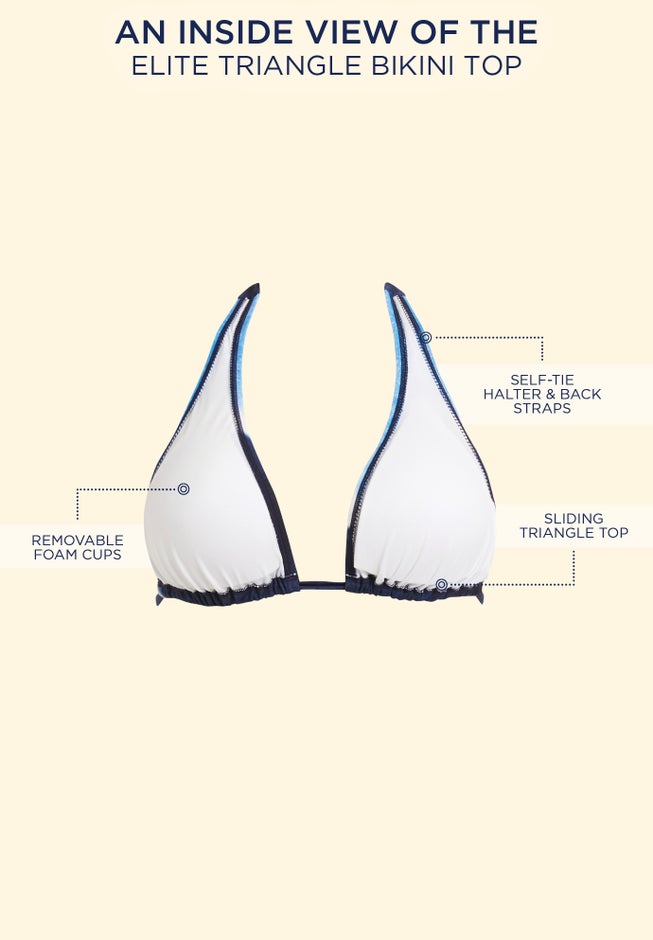 Elite Triangle Bikini Top image number 3