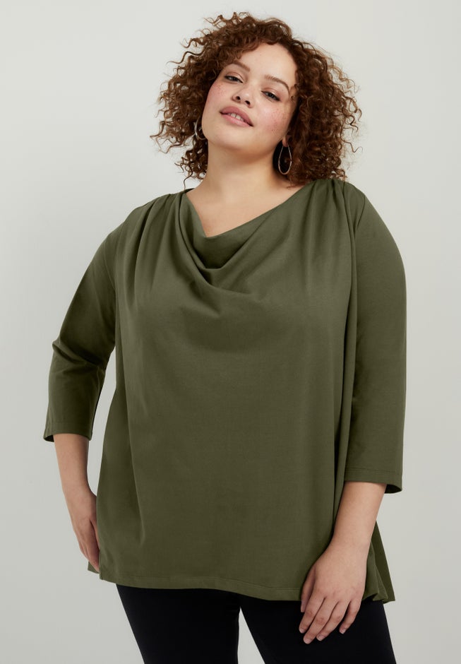 One+Only Cowl-Neck Tunic image number 0
