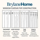 Poly Cotton Canvas Back-Tab Panel image number null