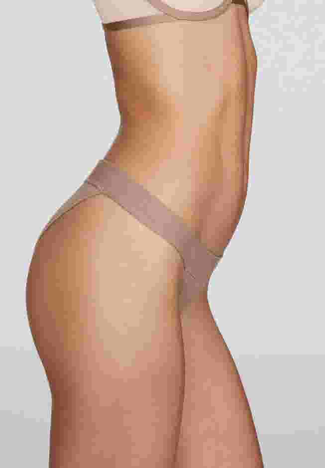 The Cheeky Bikini - Modal Silk Rib image number 2