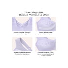 Glamorise&reg; Magic Lift&reg; Cotton Support Wireless Bra 1001 image number null