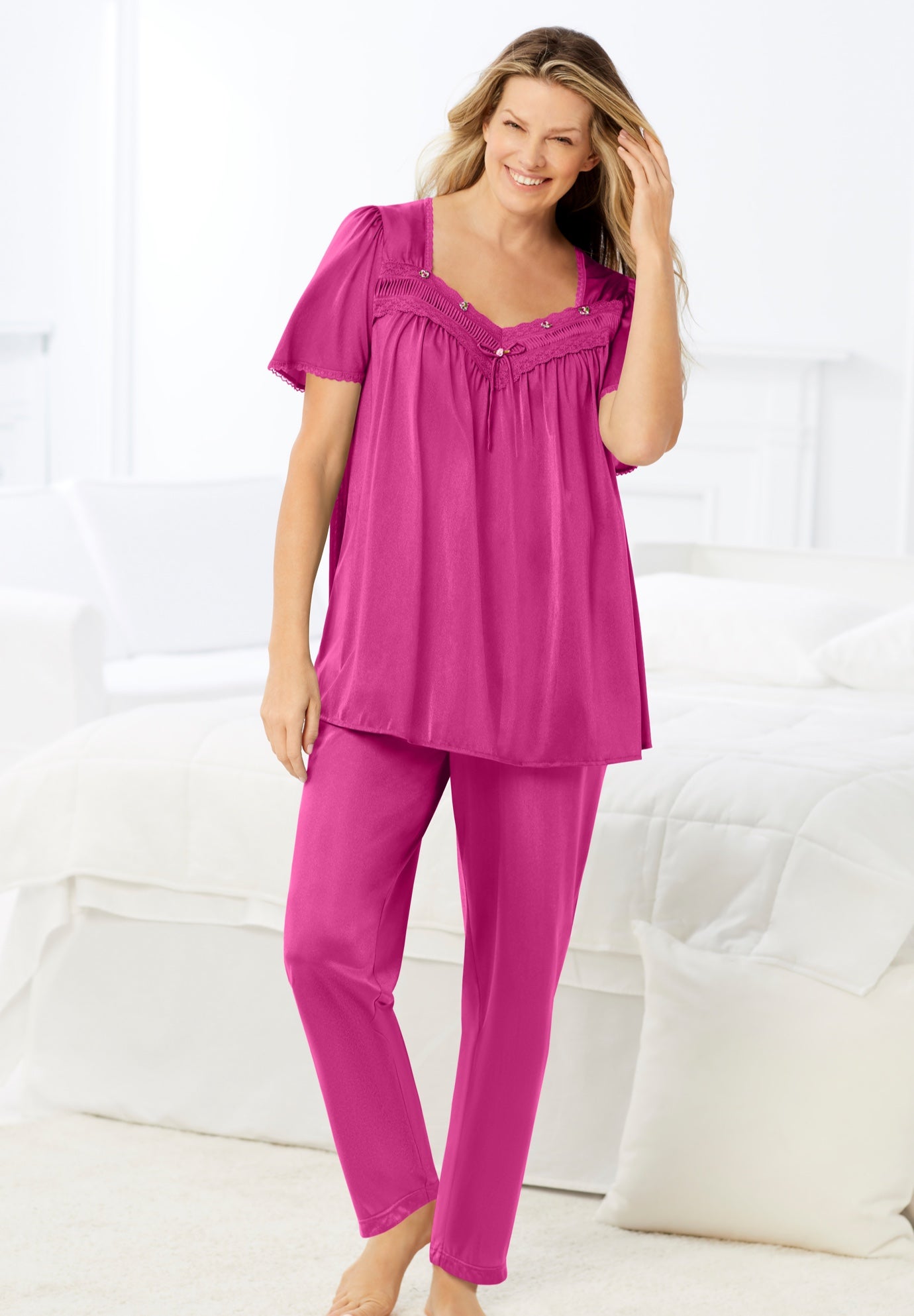 Silky 2-Piece PJ Set image number 6