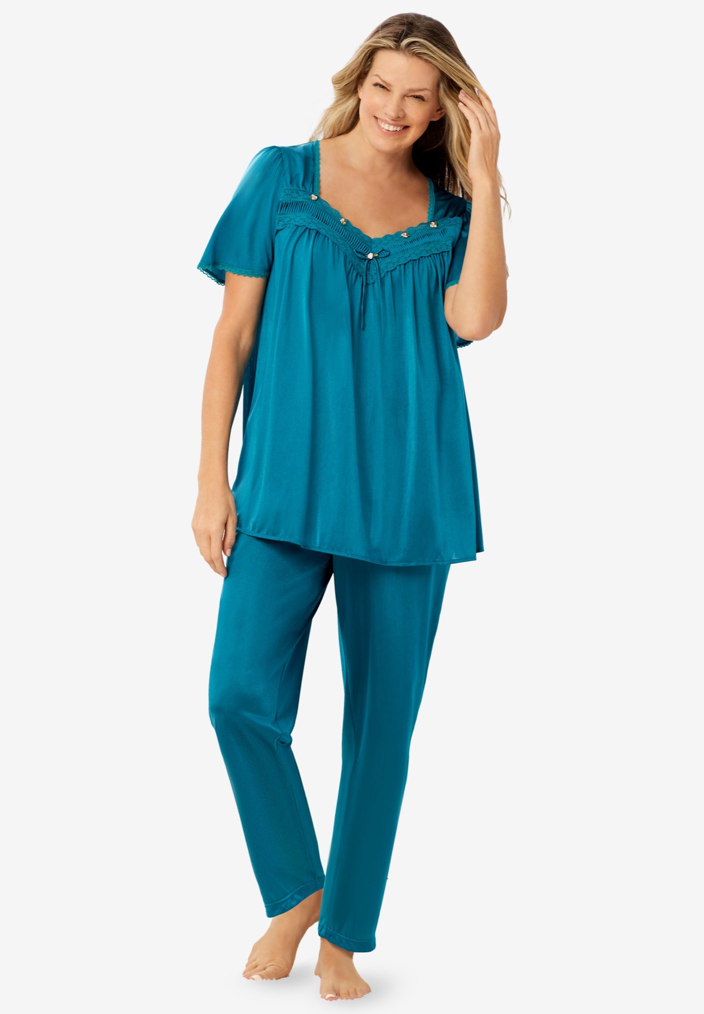 Silky 2-Piece PJ Set image number 0