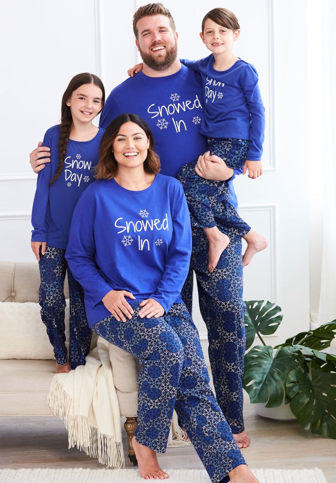 Long Sleeve Knit PJ Set image number 5