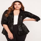 Sequin Blazer image number null