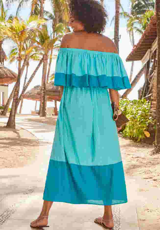 Mia Off the Shoulder Maxi Dress image number 1