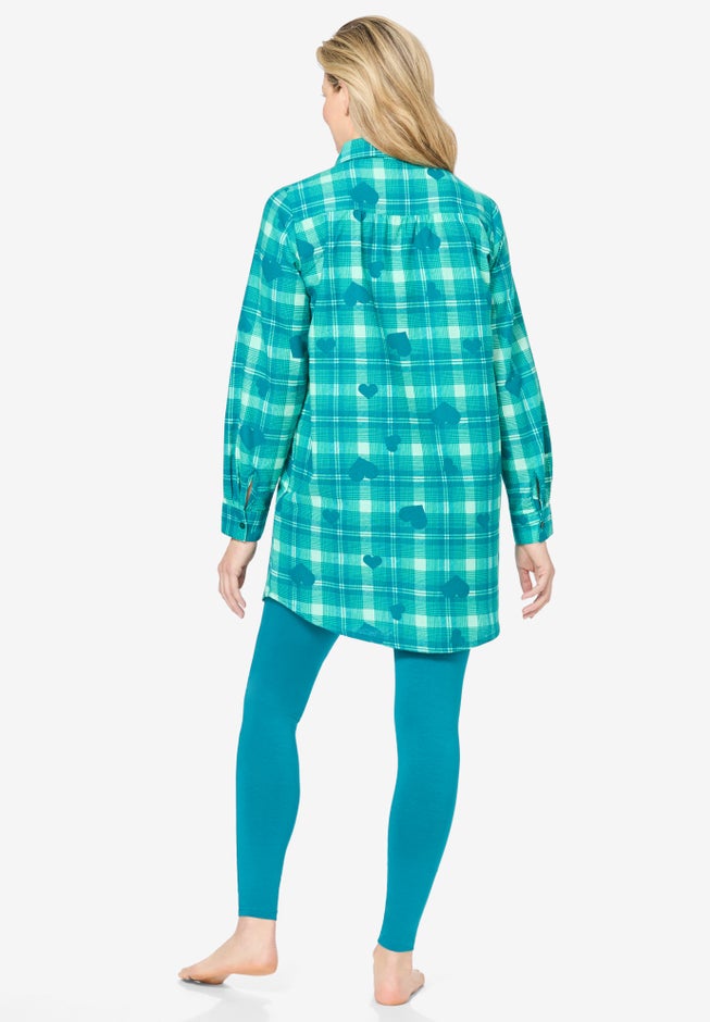 Plaid PJ Set image number 1