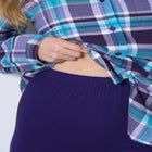 Plaid PJ Set image number null
