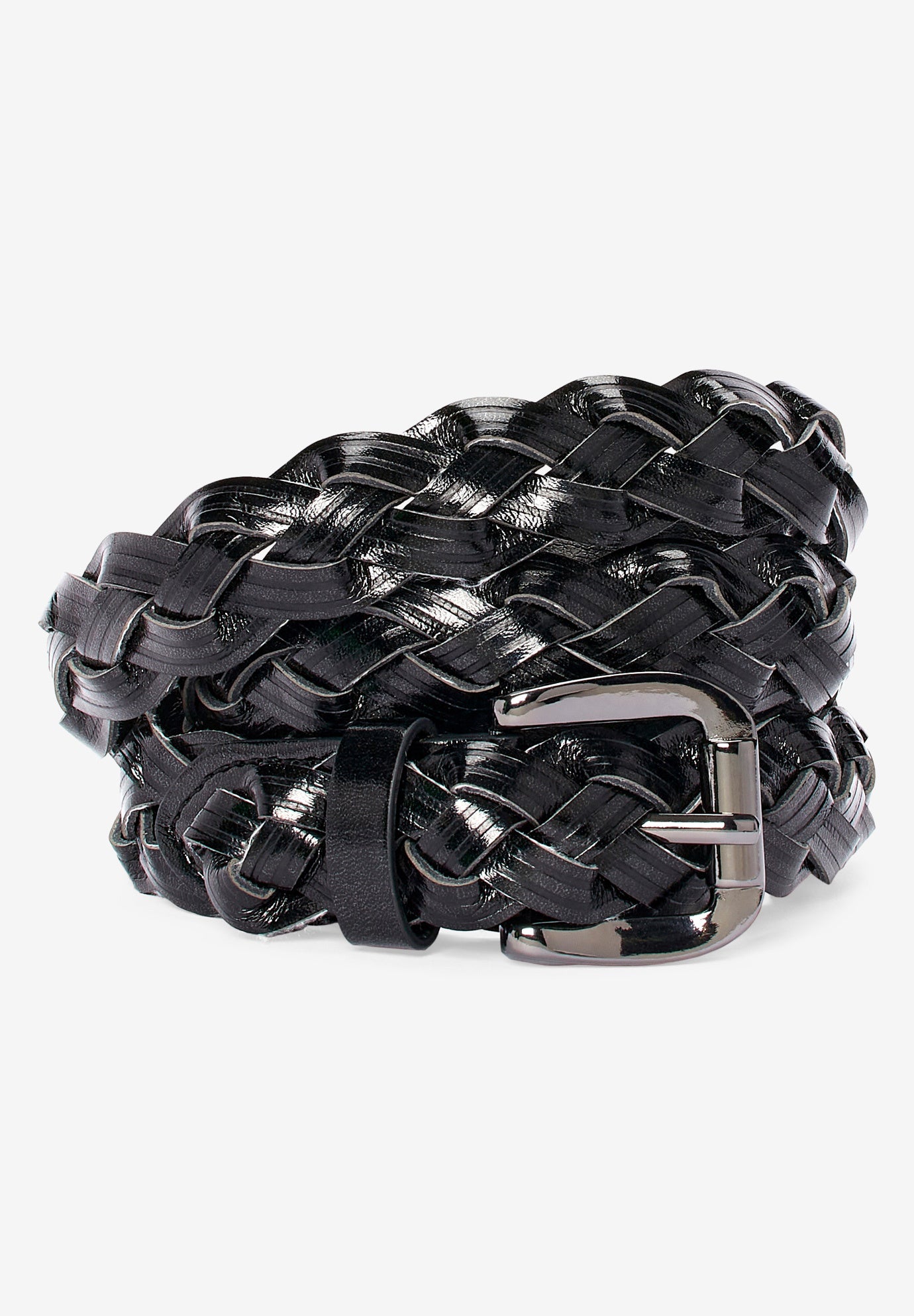 Metallic Braided Belt image number 1