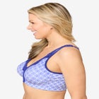 Front-Close Cotton Comfort Bra image number 2