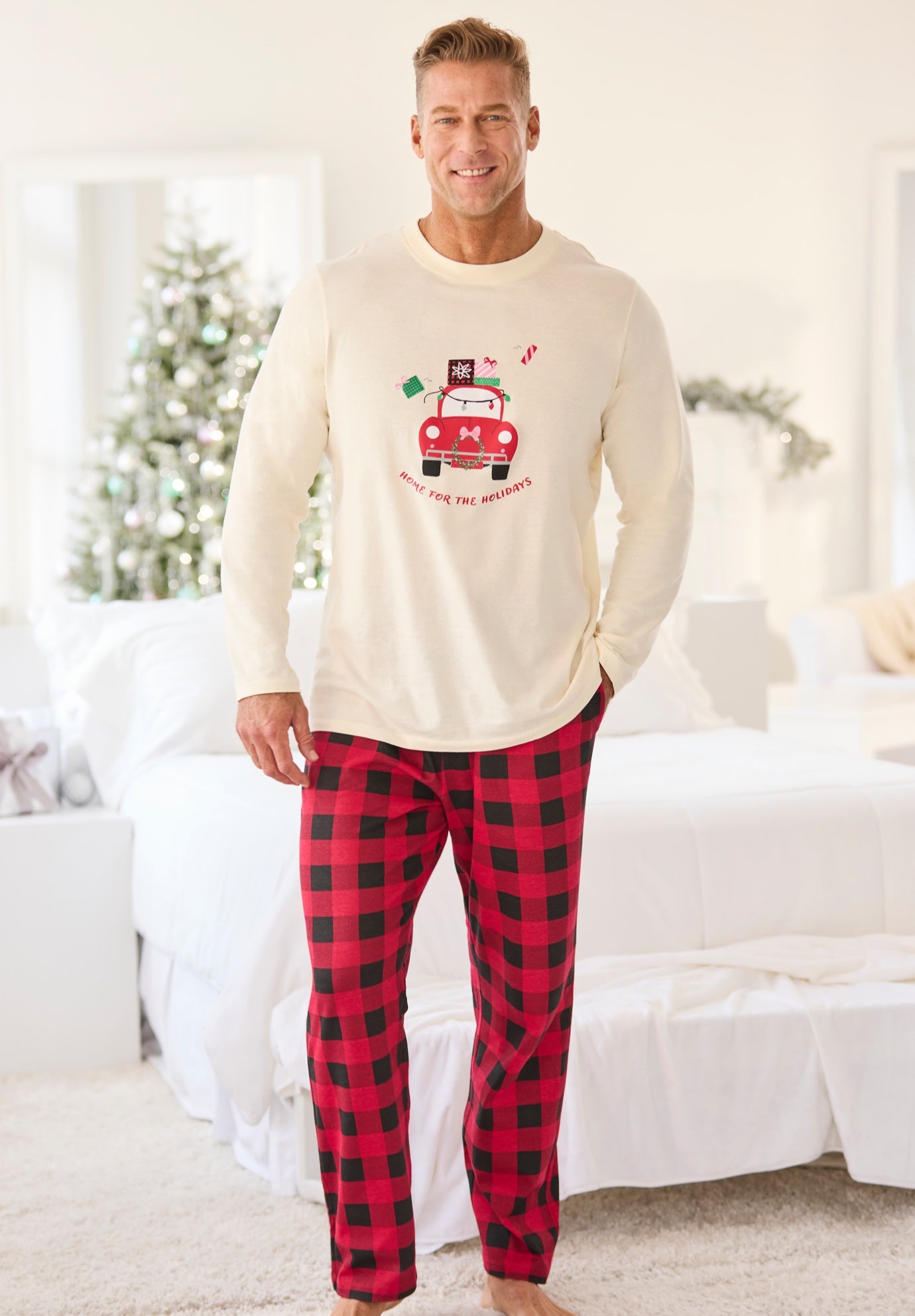 Dreams & Co.&reg; Men&rsquo;s Pajama Set image number 1
