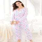 Thermal Henley Pajama Set image number null