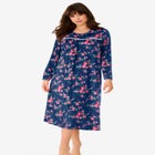 Only Necessities® Velour Gown image number null