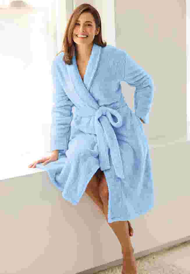 Ultra Plush Wrap Robe image number 3