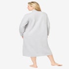 Only Necessities&reg; Fleece Snap-Front Robe image number null
