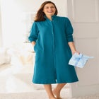 Only Necessities&reg; Fleece Snap-Front Robe image number null