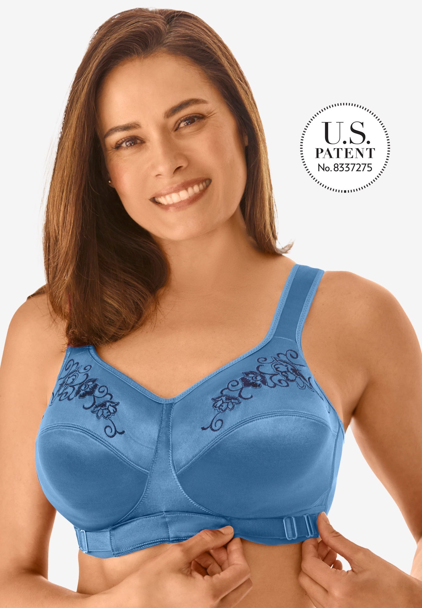 The Embroidered Custom Fit Bra image number 0