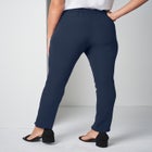 Bi-Stretch Slit Front Ankle Pant image number null