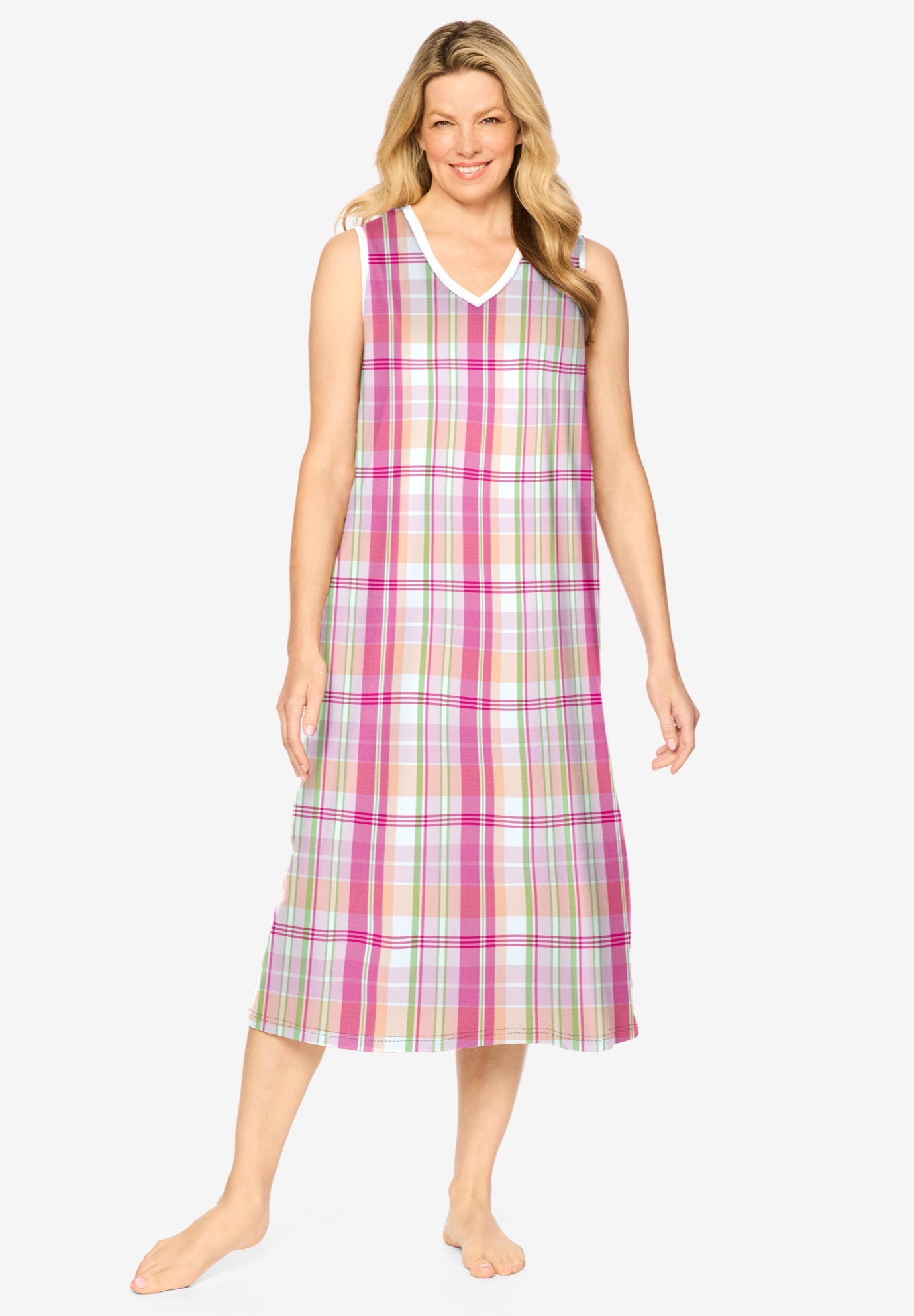 Long Sleeveless Sleepshirt image number 0