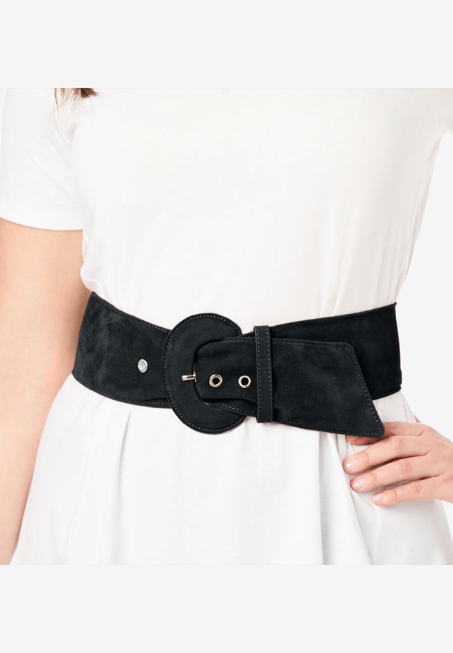 Faux Suede Belt image number 4