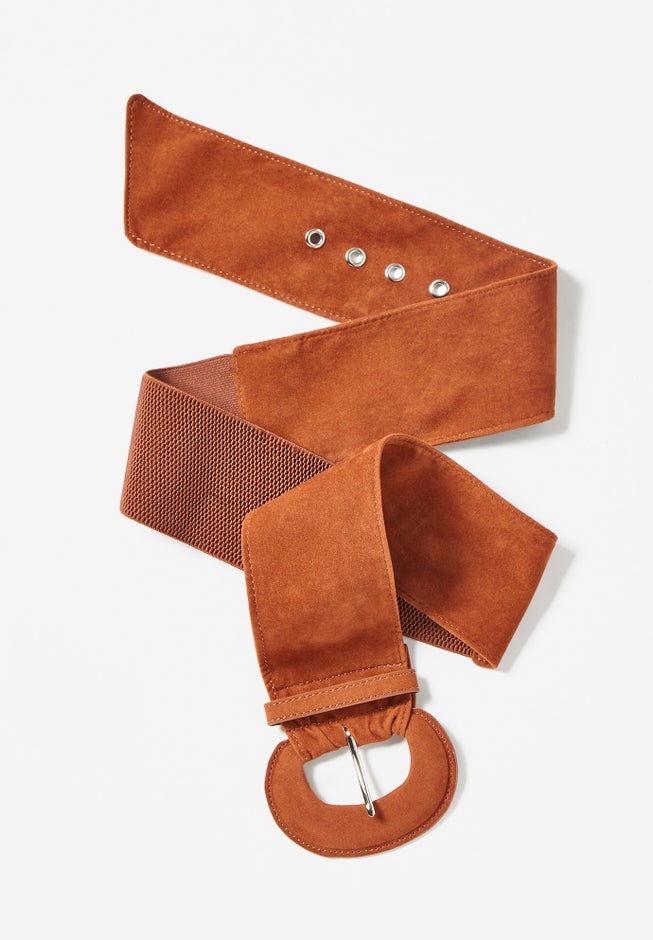 Faux Suede Belt image number 0