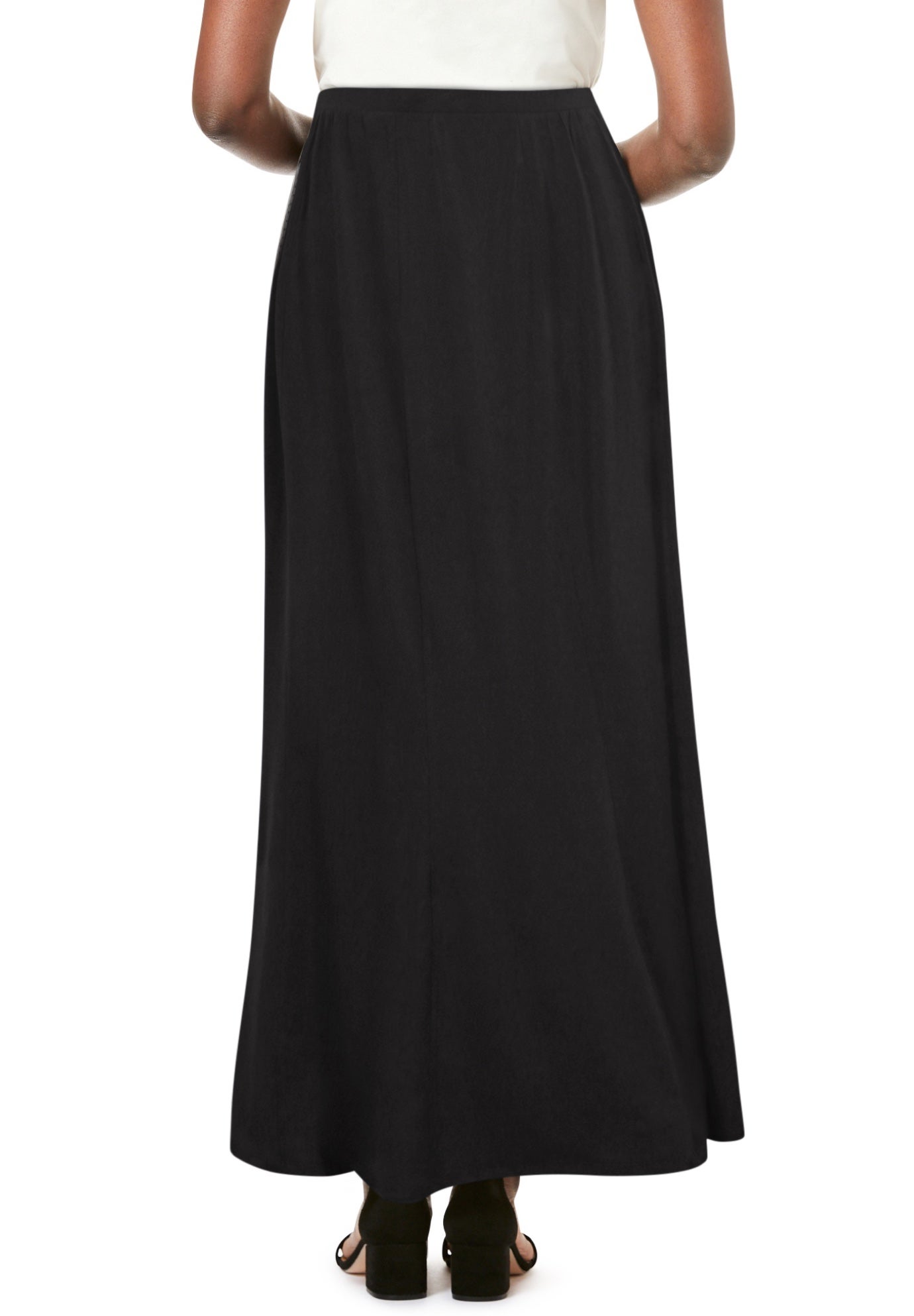 Stretch Knit Maxi Skirt image number 2