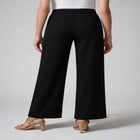 Stretch Knit Wide Leg Pant image number null