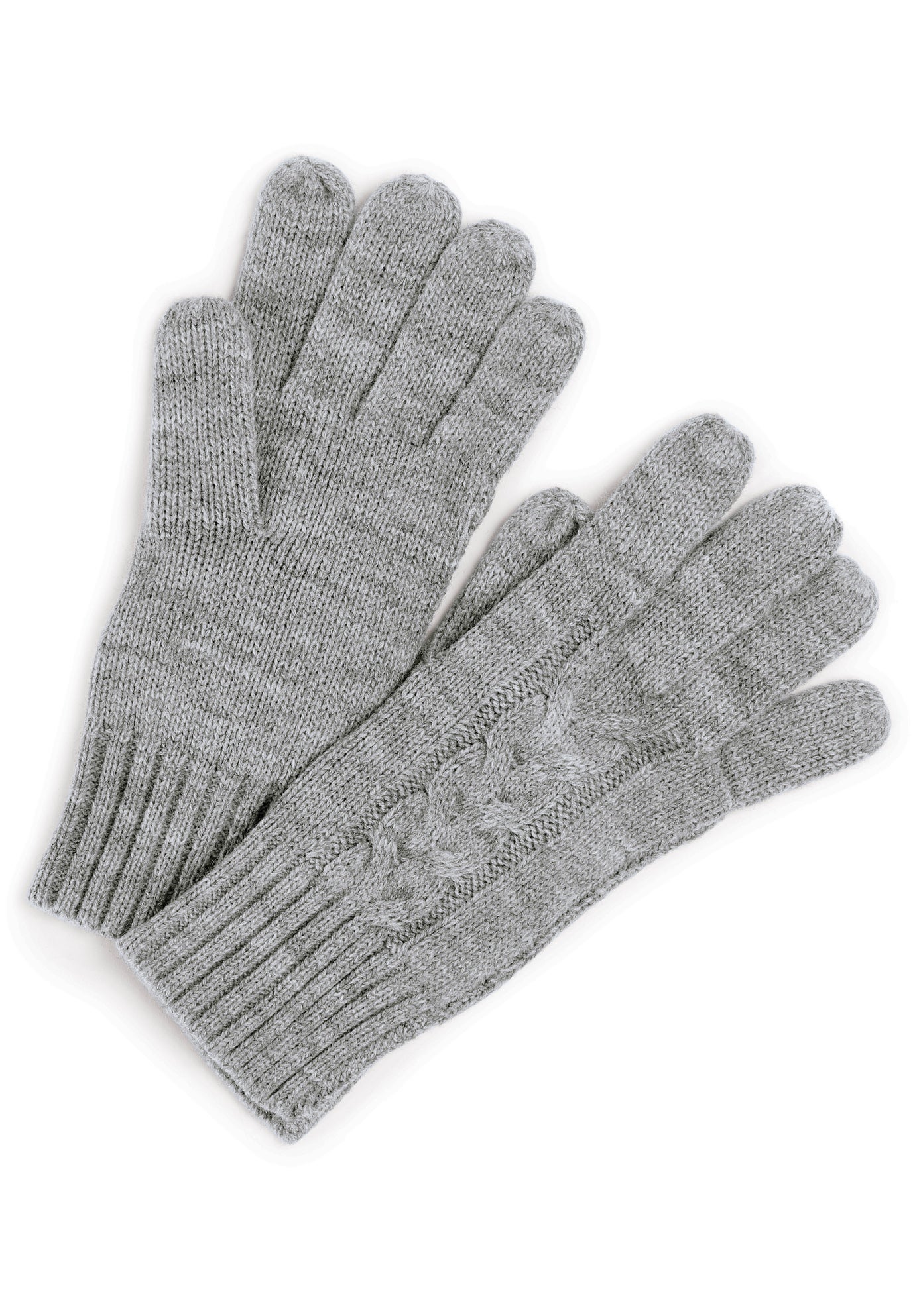 Cable-Knit Gloves image number 0