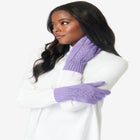 Cable-Knit Gloves image number null