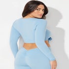 The '70s Tie Front Top image number null