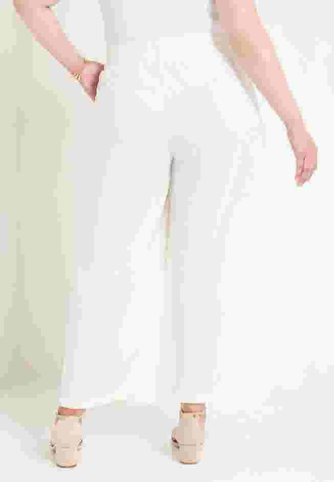 Cropped Wide-Leg Knit Pants image number 2